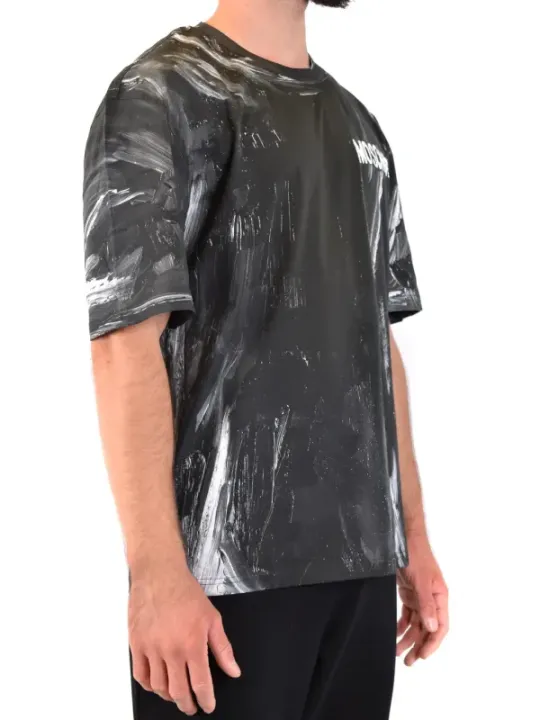 Moschino Herren T-Shirt Schwarz | online kaufen