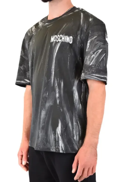 Moschino Herren T-Shirt Schwarz | online kaufen