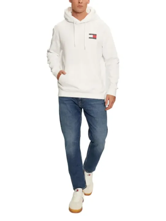 Tommy Hilfiger Jeans Herren Fleece Weiß | online kaufen