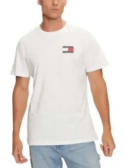 Tommy Hilfiger Jeans Herren T-Shirt Weiß | online kaufen