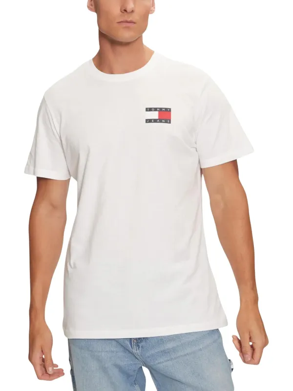 Tommy Hilfiger Jeans Herren T-Shirt Weiß | online kaufen