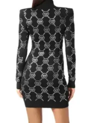 Philipp Plein Damen Kleid Schwarz | online kaufen