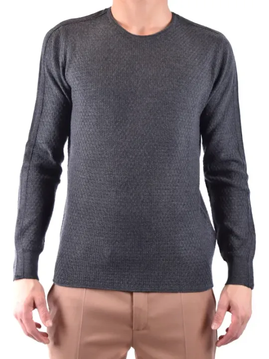 Paolo Pecora Herren Pullover Grau | online kaufen