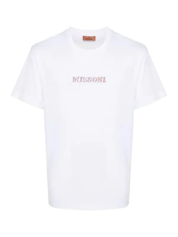 Missoni Herren T-Shirt Weiß | online kaufen