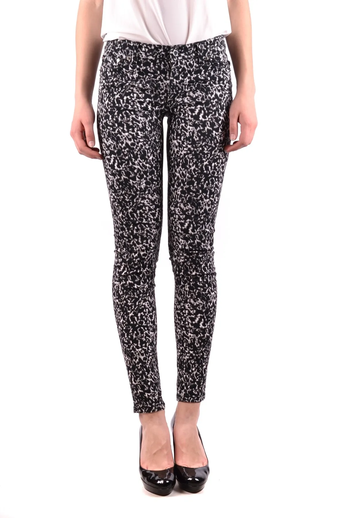 Damen Jeans Schwarz 489367