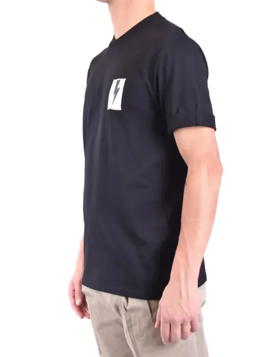 Neil Barrett Herren T-Shirt Schwarz | online kaufen