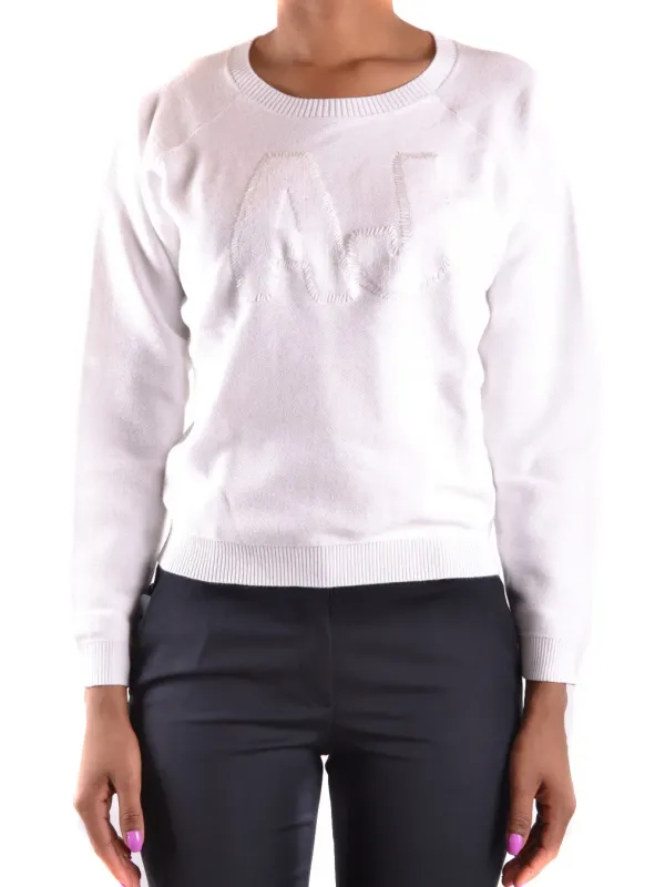 Armani Jeans Damen Pullover Weiß | online kaufen