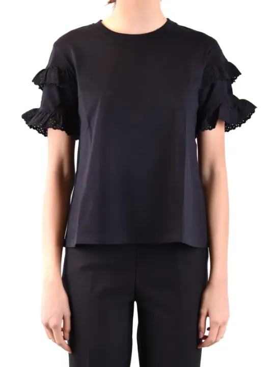 Alexander Mcqueen Damen T-Shirt Schwarz | online kaufen