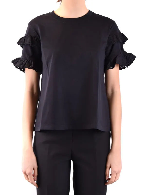 Alexander Mcqueen Damen T-Shirt Schwarz | online kaufen