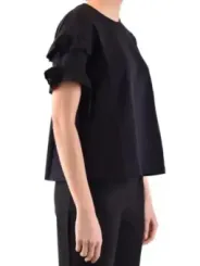 Alexander Mcqueen Damen T-Shirt Schwarz | online kaufen