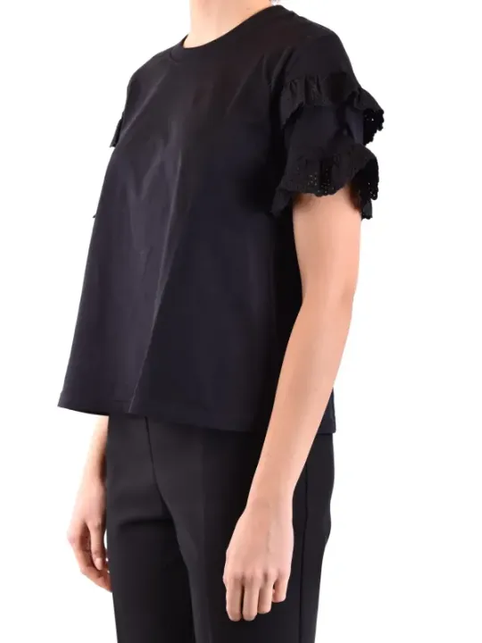 Alexander Mcqueen Damen T-Shirt Schwarz | online kaufen