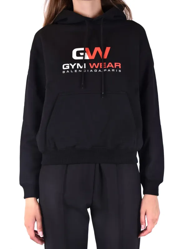 Balenciaga Damen Fleece Schwarz | online kaufen