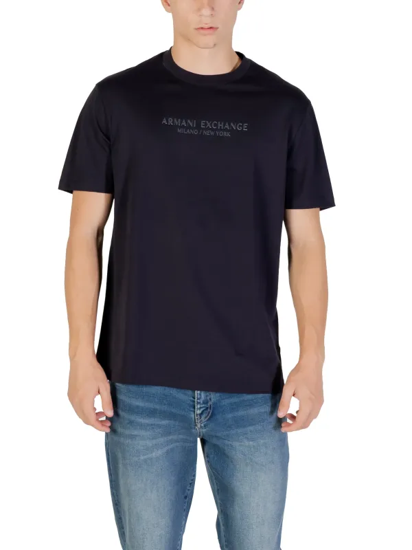 Armani Exchange Herren T-Shirt Blau | online kaufen