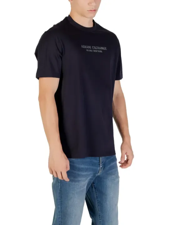 Armani Exchange Herren T-Shirt Blau | online kaufen