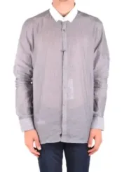 Neil Barrett Herren Hemd Grau | online kaufen