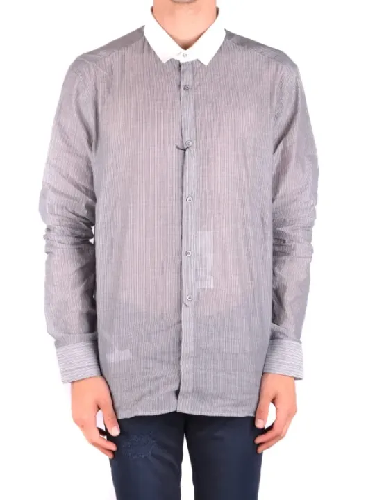 Neil Barrett Herren Hemd Grau | online kaufen