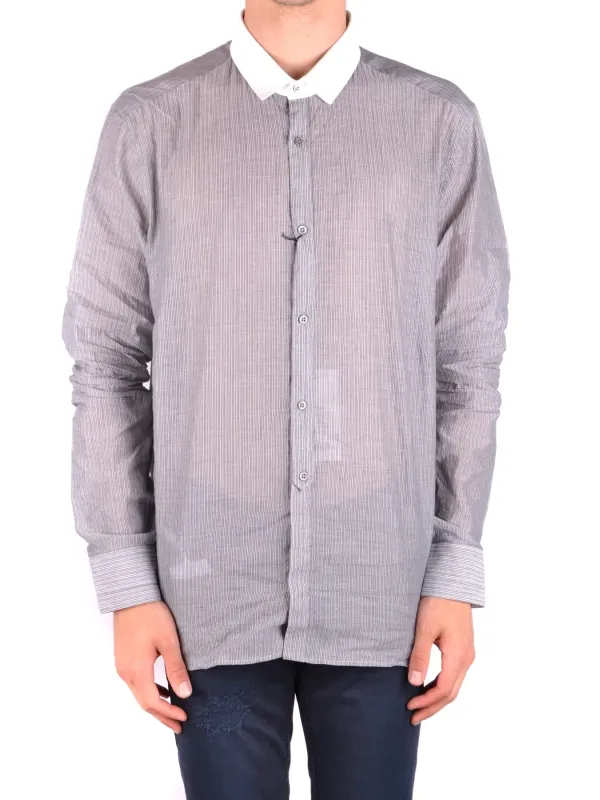 Neil Barrett Herren Hemd Grau | online kaufen