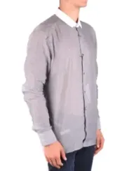 Neil Barrett Herren Hemd Grau | online kaufen