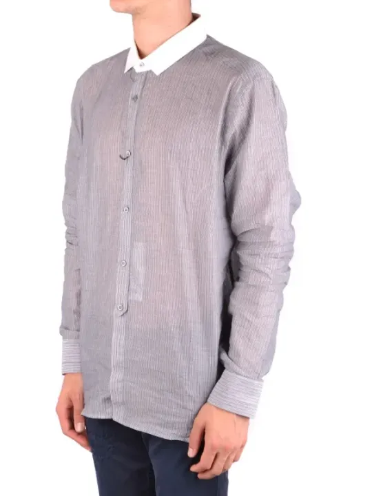 Neil Barrett Herren Hemd Grau | online kaufen