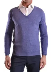 Paolo Pecora Herren Pullover Blau | online kaufen