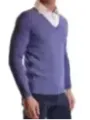 Paolo Pecora Herren Pullover Blau | online kaufen