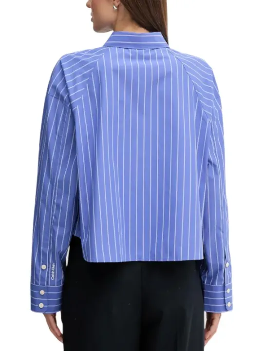 Calvin Klein Jeans Damen Hemd Blau | online kaufen