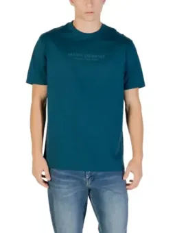 Armani Exchange Herren T-Shirt Grün mieten | Flex-Fashion