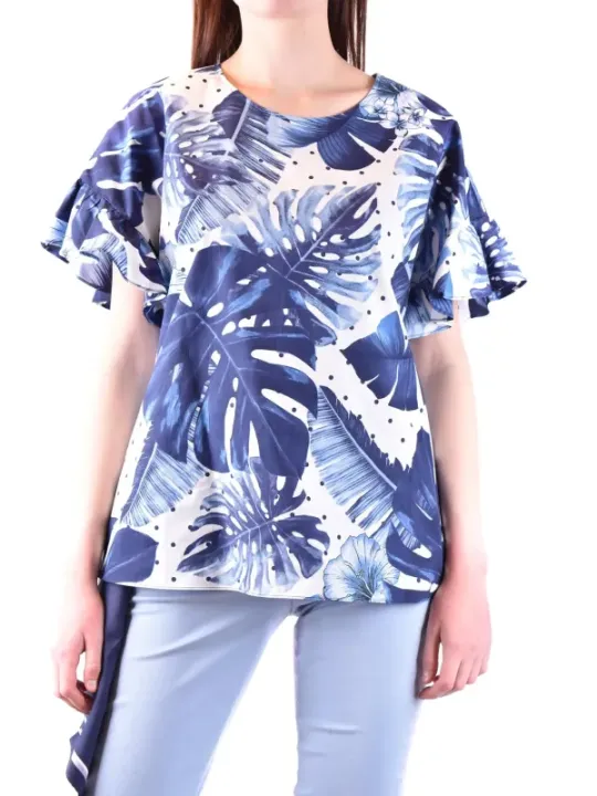 Twinset Damen T-Shirt Blau | online kaufen