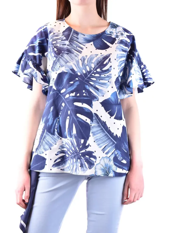 Twinset Damen T-Shirt Blau | online kaufen