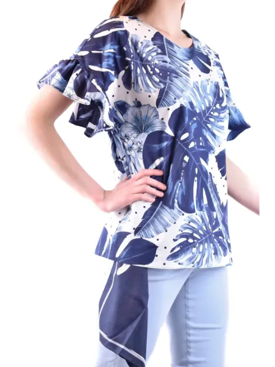 Twinset Damen T-Shirt Blau | online kaufen