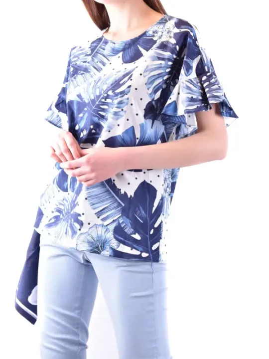 Twinset Damen T-Shirt Blau | online kaufen