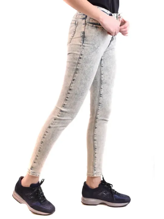 Michael Kors Damen Jeans Azurblau | online kaufen