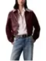 Calvin Klein Jeans Damen Kostümjacken Bordeaux