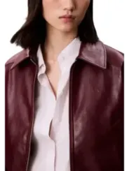 Calvin Klein Jeans Damen Kostümjacken Bordeaux