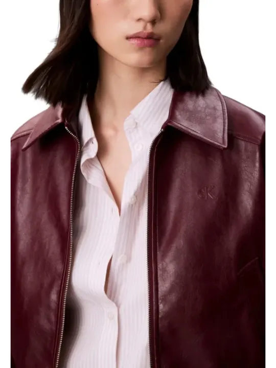 Calvin Klein Jeans Damen Kostümjacken Bordeaux