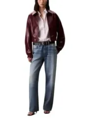 Calvin Klein Jeans Damen Kostümjacken Bordeaux