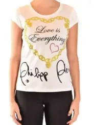 Philipp Plein Damen T-Shirt Weiß | online kaufen