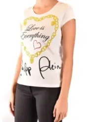 Philipp Plein Damen T-Shirt Weiß | online kaufen