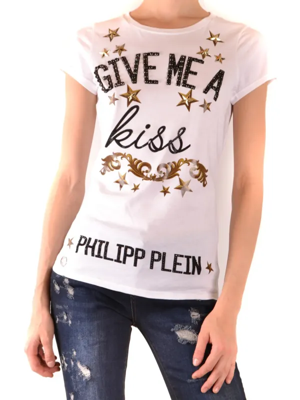 Philipp Plein Damen T-Shirt Weiß | online kaufen