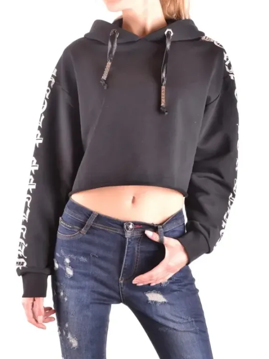 Philipp Plein Damen Fleece Schwarz | online kaufen
