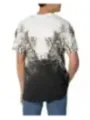 Ombre-T-Shirt mit Baumdesign