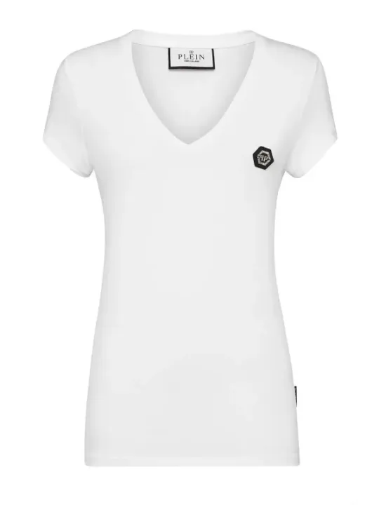 Philipp Plein Damen T-Shirt Weiß | online kaufen
