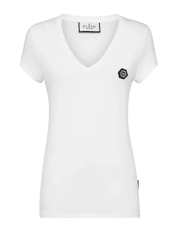 Philipp Plein Damen T-Shirt Weiß | online kaufen