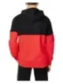 Rote und schwarze Pyrex Jacke