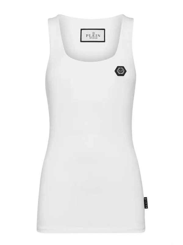 Philipp Plein Damen Tank-Tops Weiß | online kaufen