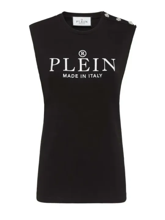 Philipp Plein Damen Tank-Tops Schwarz | online kaufen