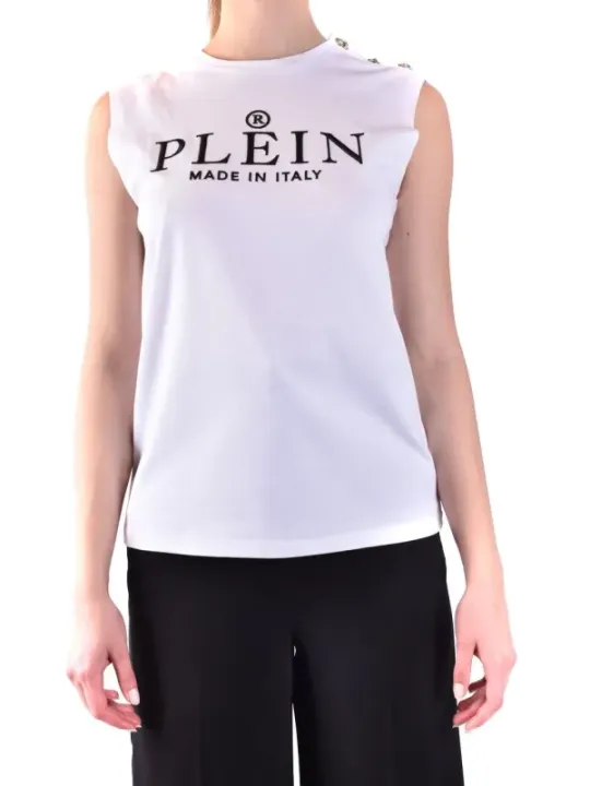 Philipp Plein Damen Tank-Tops Weiß | online kaufen