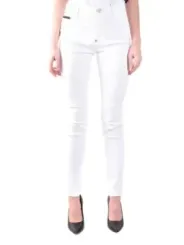 Philipp Plein Damen Hose Weiß | online kaufen