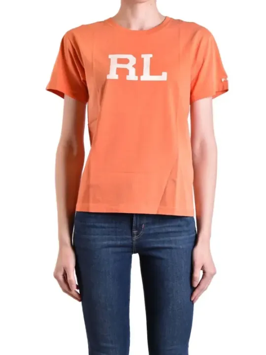 Polo Ralph Lauren Damen T-Shirt Orange | online kaufen