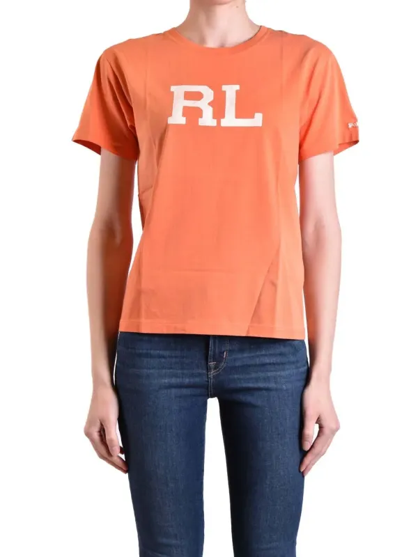Polo Ralph Lauren Damen T-Shirt Orange | online kaufen